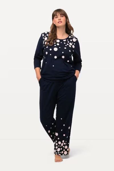 Veliki brojevi Pidžama motiv točka moda za punije