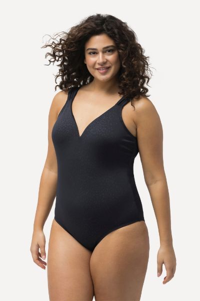 Veliki brojevi Kupaći kostim jednodijelni s leopard printom moda za punije