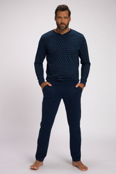 Veliki brojevi Pidžama s minimalističkim uzorkom moda za punije