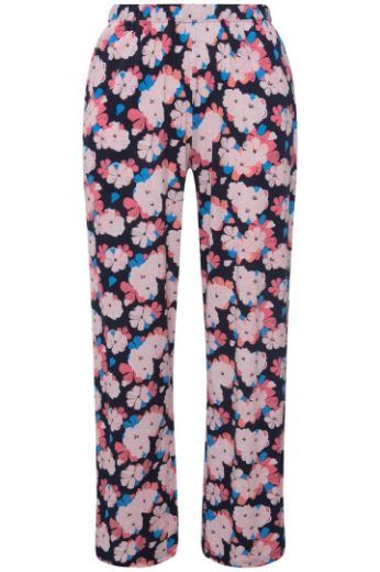 Plus size veliki brojevi Pidžama s cvjetnim prinotom na nogavicama za punije