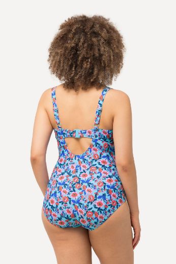 Plus size veliki brojevi Kupaći kostim jednodijelni cvjetnog printa za punije