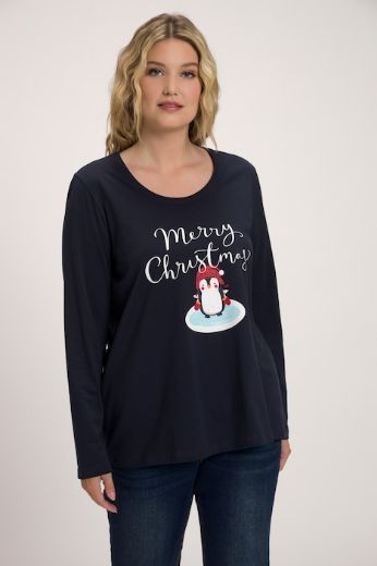 Plus size veliki brojevi Majica MERRY CHRISTMAS za punije