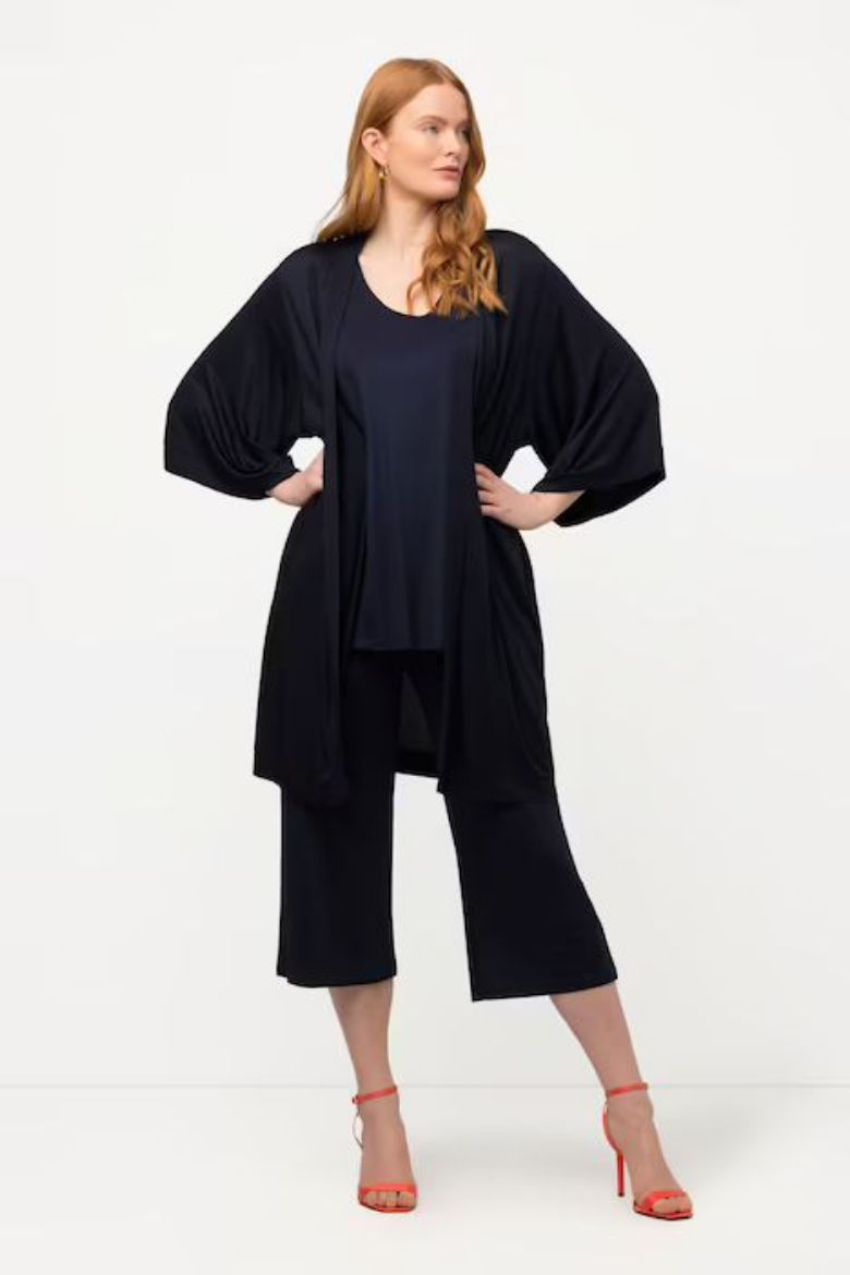 Plus size veliki brojevi Kimono 3/4 rukavi za punije