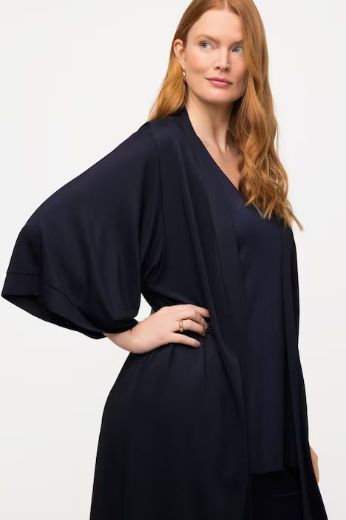 Plus size veliki brojevi Kimono 3/4 rukavi za punije