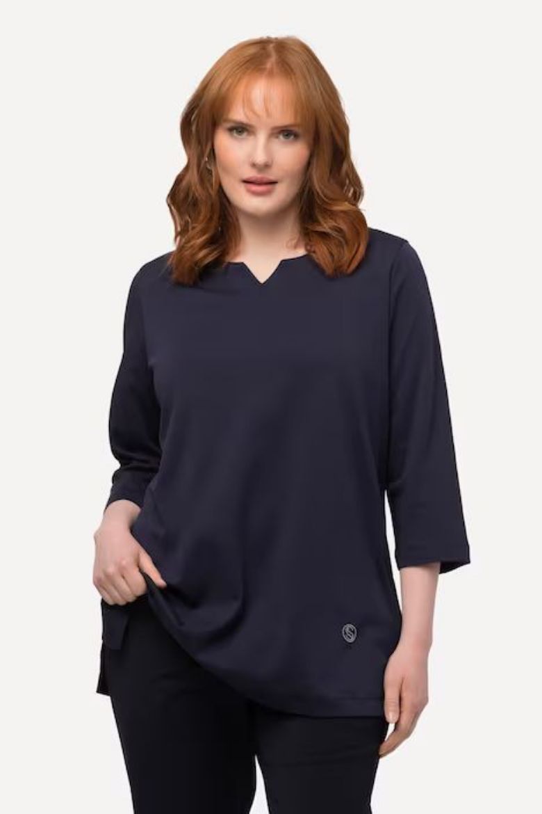 Plus size veliki brojevi Majica 3/4 rukava za punije