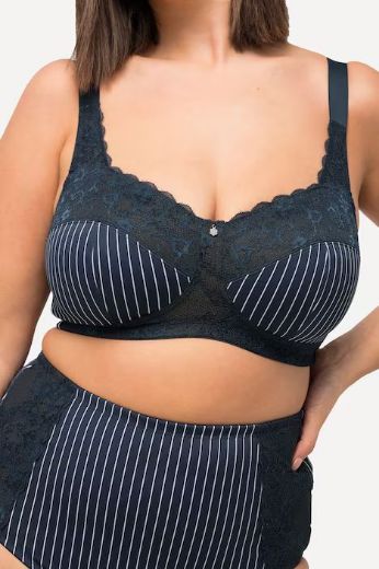 Plus size veliki brojevi Grudnjak s dodatkom čipke bez žice za punije