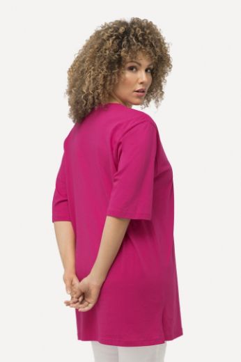 Plus size veliki brojevi Majica V izrez Basic za punije