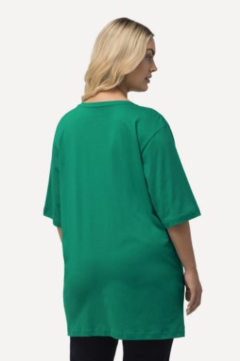 Plus size veliki brojevi Majica V izrez Basic za punije