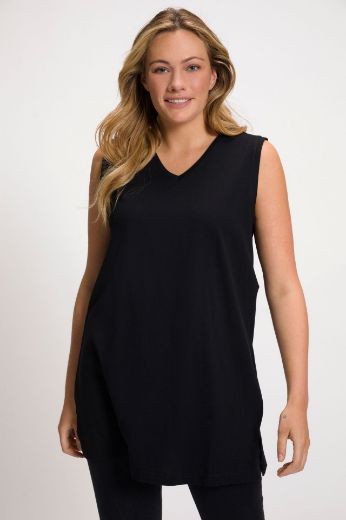 Plus size veliki brojevi Majica V izrez Basic top za punije