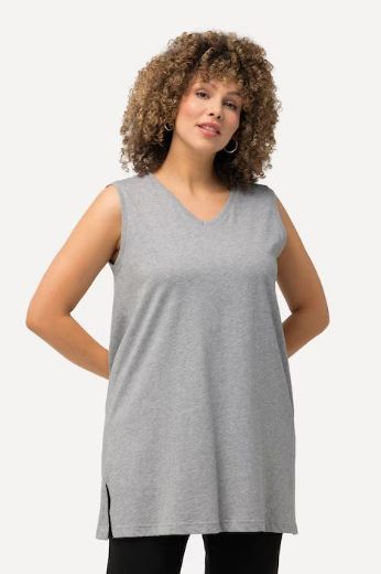 Plus size veliki brojevi Majica V izrez Basic top za punije