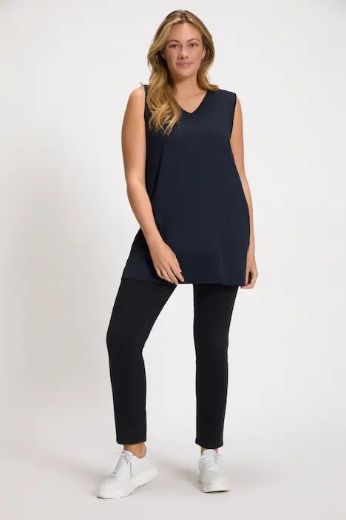 Plus size veliki brojevi Majica V izrez Basic top za punije