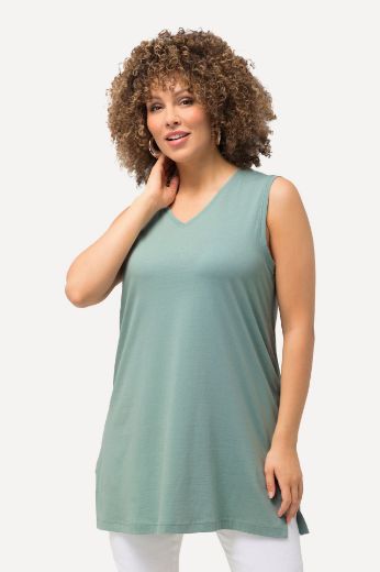 Plus size veliki brojevi Majica V izrez Basic top za punije