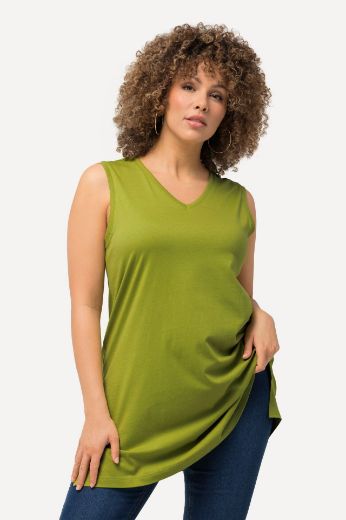 Plus size veliki brojevi Majica V izrez Basic top za punije