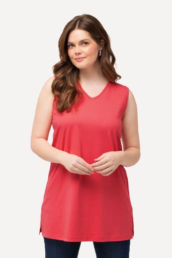 Plus size veliki brojevi Majica V izrez Basic top za punije