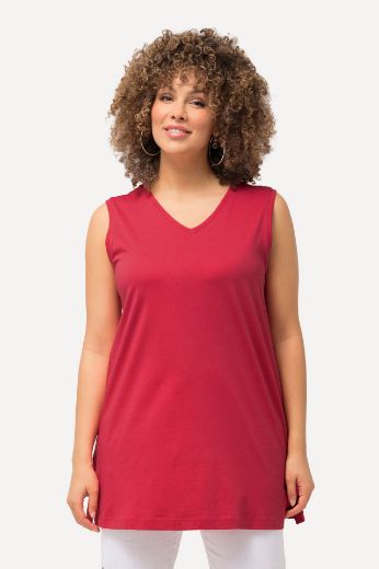 Plus size veliki brojevi Majica V izrez Basic top za punije