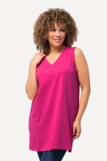 Plus size veliki brojevi Majica V izrez Basic top za punije