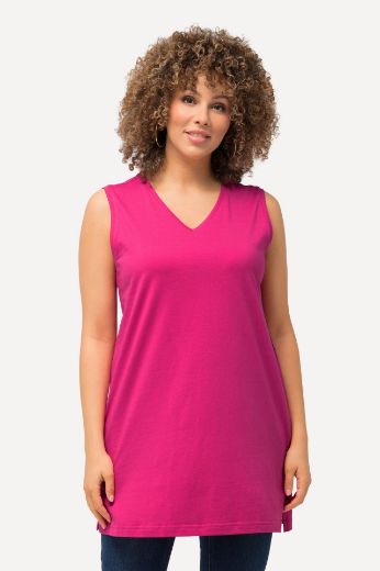 Plus size veliki brojevi Majica V izrez Basic top za punije