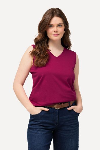 Plus size veliki brojevi Majica V izrez Basic top za punije