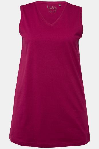 Plus size veliki brojevi Majica V izrez Basic top za punije