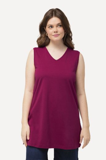 Plus size veliki brojevi Majica V izrez Basic top za punije