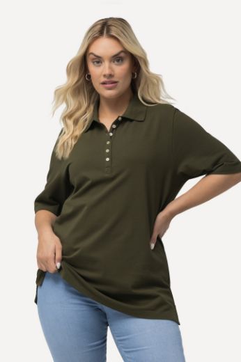 Plus size veliki brojevi Majica Polo kratki rukavi za punije