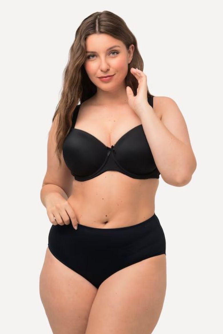 Plus size veliki brojevi Gaćice 2 komada od mikrofibre za punije