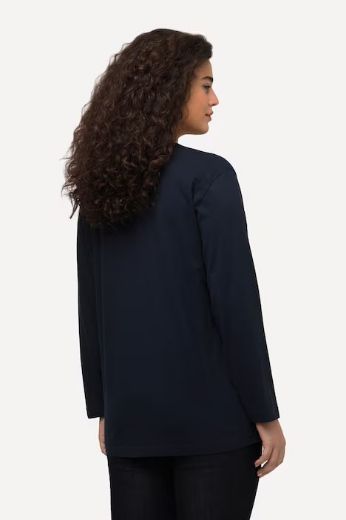 Plus size veliki brojevi Majica Basic dugi rukavi za punije