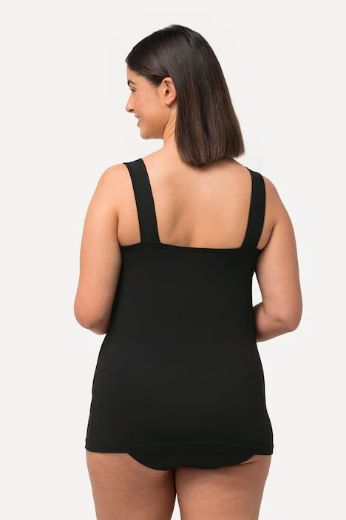 Plus size veliki brojevi Potkošulja s dodatkom čipke za punije