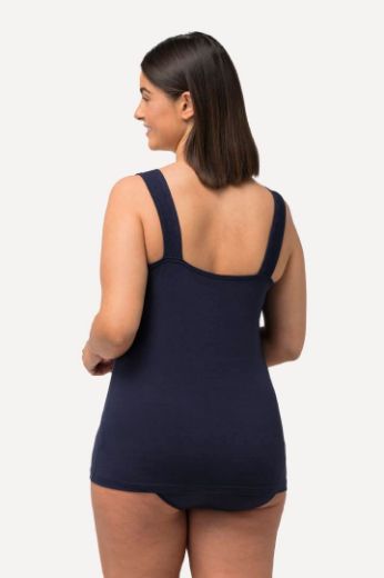 Plus size veliki brojevi Potkošulja s dodatkom čipke za punije