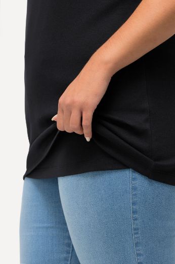 Plus size veliki brojevi Majica Slim Fit V ovrtanik za punije