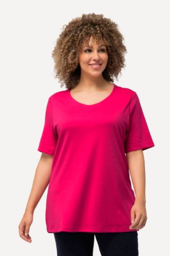 Plus size veliki brojevi Majica Slim Fit V ovrtanik za punije