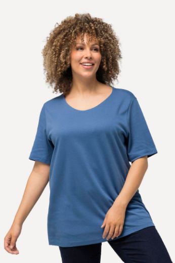 Plus size veliki brojevi Majica Slim Fit V ovrtanik za punije