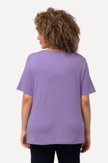 Plus size veliki brojevi Majica Slim Fit V ovrtanik za punije