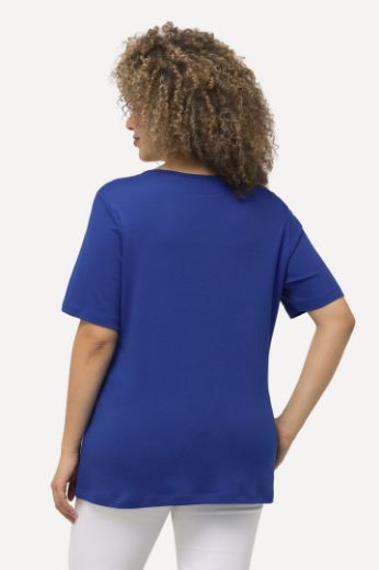 Plus size veliki brojevi Majica Slim Fit V ovrtanik za punije