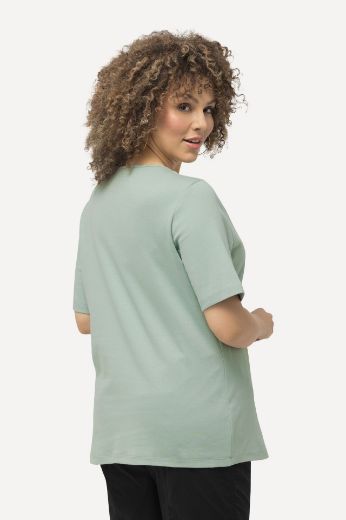 Plus size veliki brojevi Majica Slim Fit V ovrtanik za punije