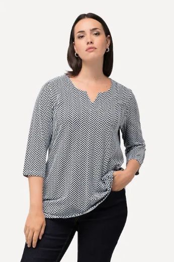 Plus size veliki brojevi Majica A kroja za punije