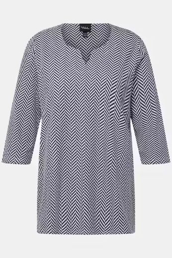 Plus size veliki brojevi Majica A kroja za punije