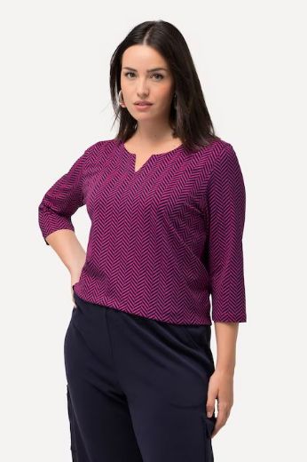 Plus size veliki brojevi Majica A kroja za punije