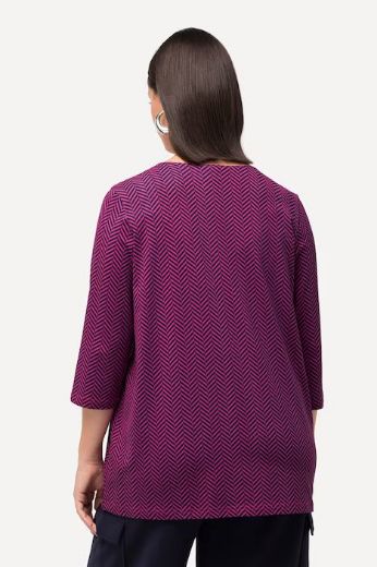 Plus size veliki brojevi Majica A kroja za punije