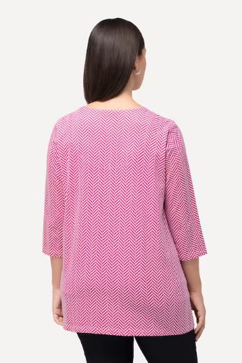 Plus size veliki brojevi Majica A kroja za punije