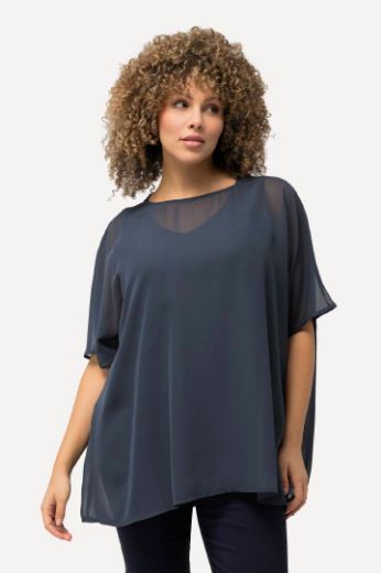 Plus size veliki brojevi Bluza spuštenih rukava za punije