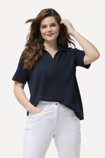 Plus size veliki brojevi Majica Polo kratkih rukava za punije