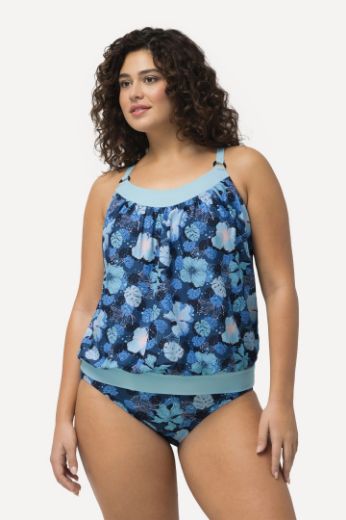 Plus size veliki brojevi Kupaći kostim Tankini cvjetnog printa za punije