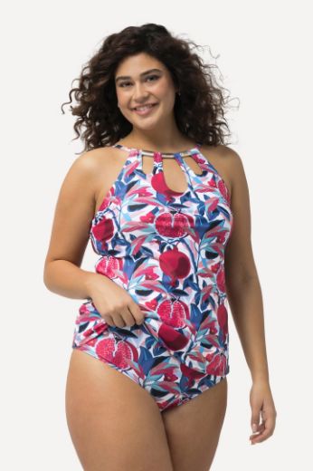 Plus size veliki brojevi Kupaći kostim Tankini s otvorima za punije