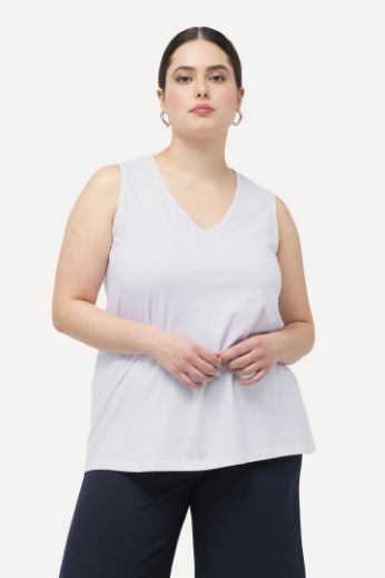 Plus size veliki brojevi Top V izreza za punije