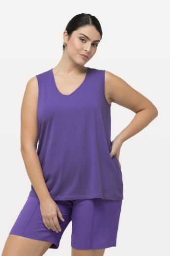 Plus size veliki brojevi Top V izreza za punije