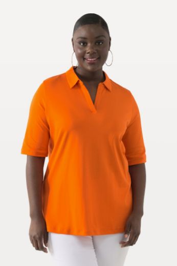 Plus size veliki brojevi Majica Polo za punije