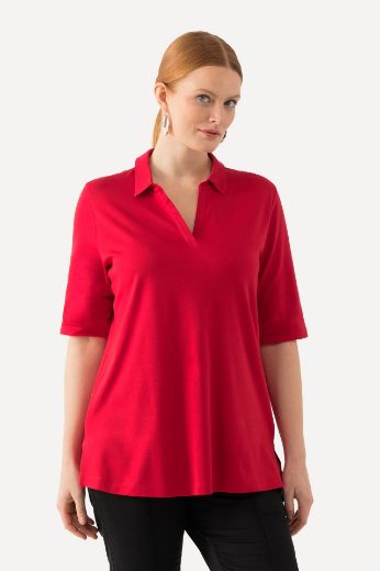 Plus size veliki brojevi Majica Polo za punije