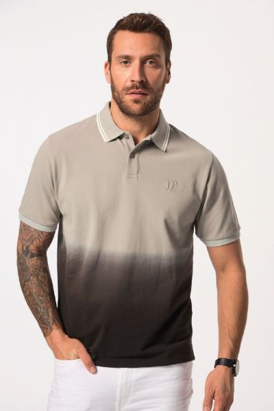 Veliki brojevi Majica kratkih rukava Polo s prugama na kragni moda za punije