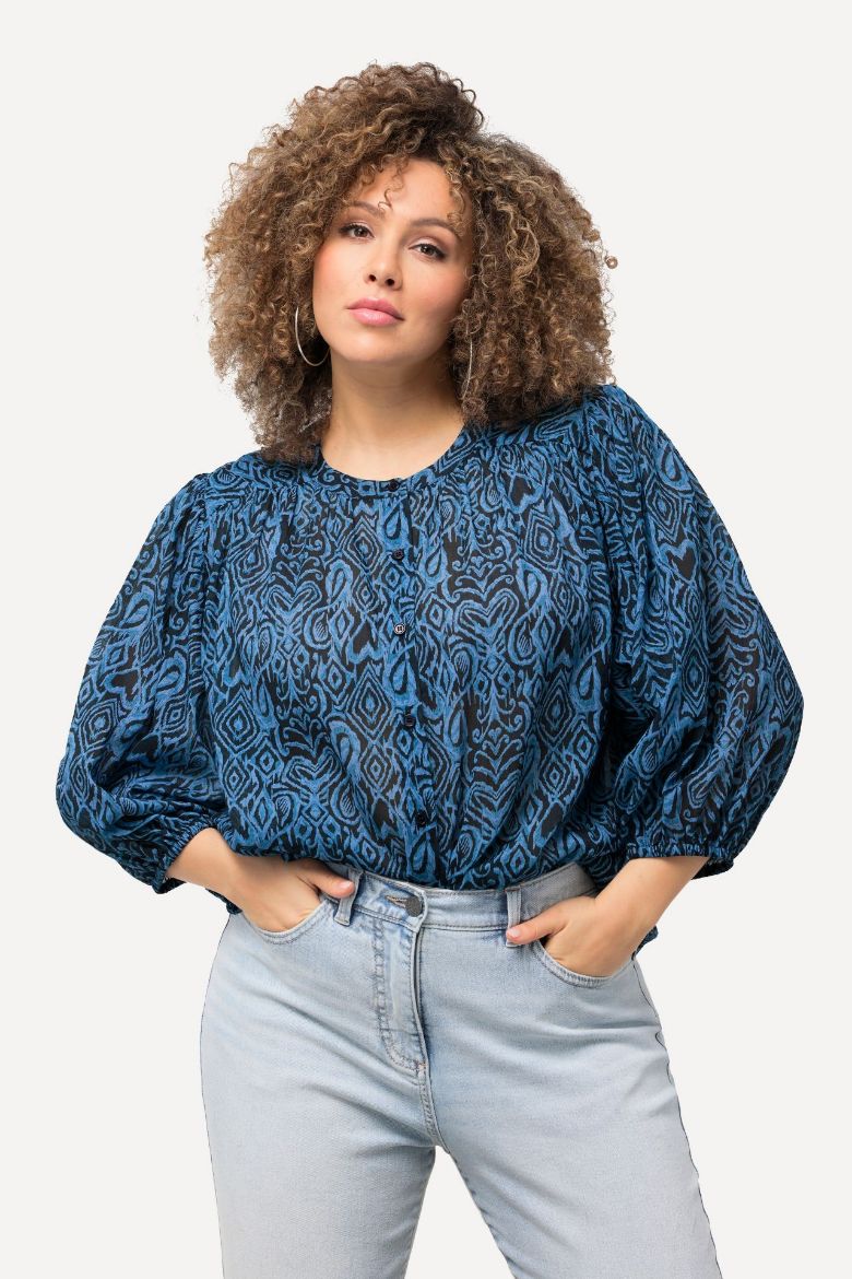 Plus size veliki brojevi Bluza s 3/4 rukavima za punije